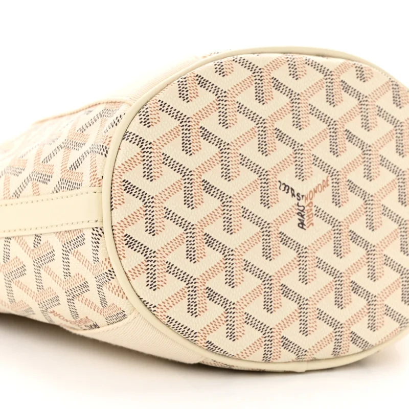 GOYARD BELHARRA TOTE PM SAND GOYARDINE CANVAS - Image 3