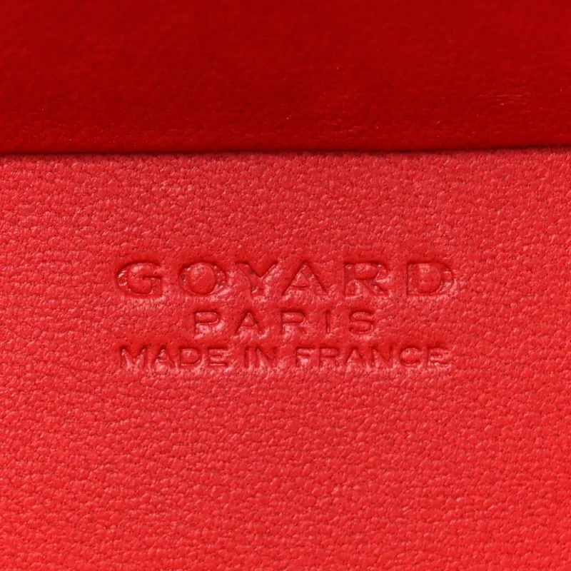 GOYARD MINI MINAUDIERE TRUNK BAG BLACK GOYARDINE CANVAS - Image 2
