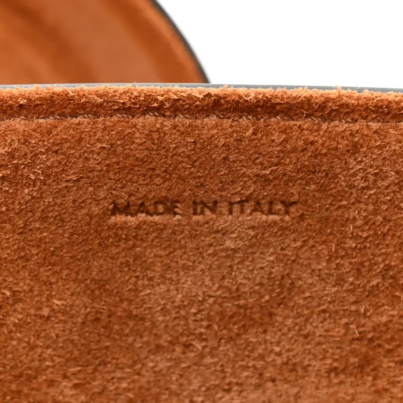 CELINE SMALL CUIR TRIOMPHE BOX TAN SMOOTH CALFSKIN LEATHER GOLD HARDWARE - Image 7