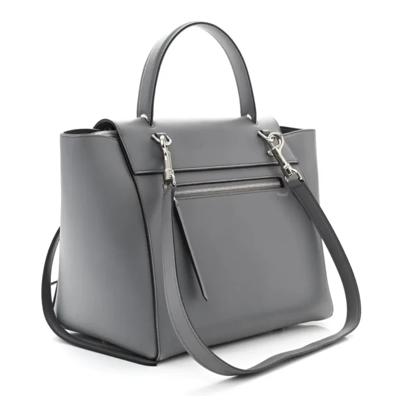 CELINE MINI BELT BAG STORM SMOOTH CALFSKIN LEATHER GOLD HARDWARE - Image 3