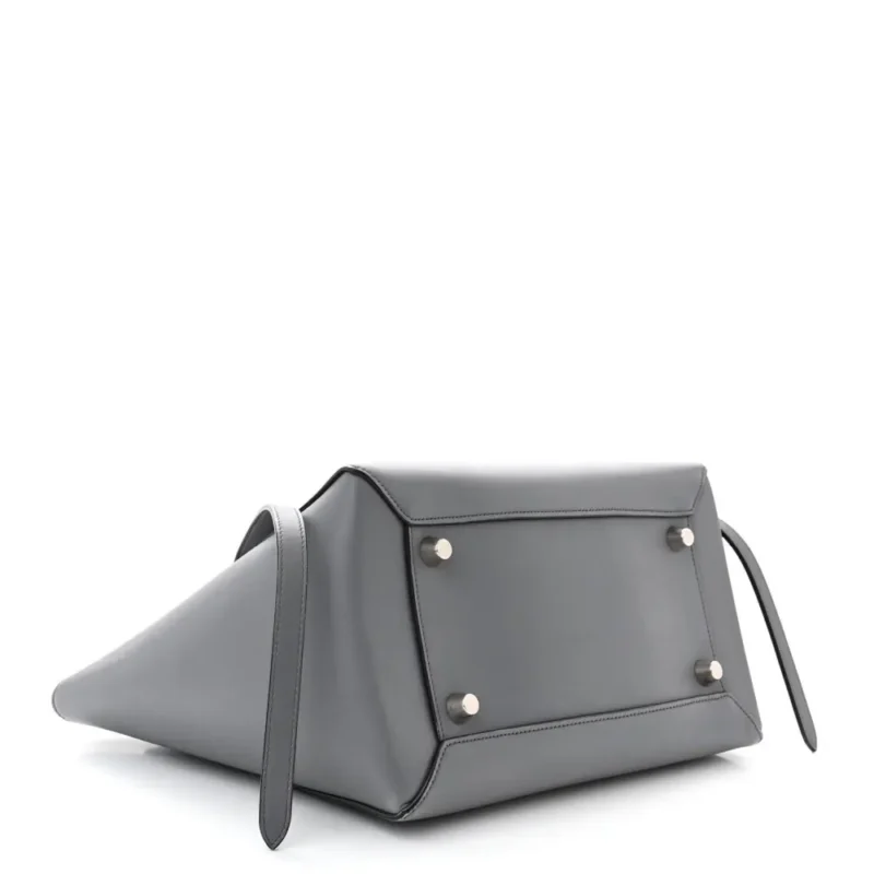 CELINE MINI BELT BAG STORM SMOOTH CALFSKIN LEATHER GOLD HARDWARE - Image 6