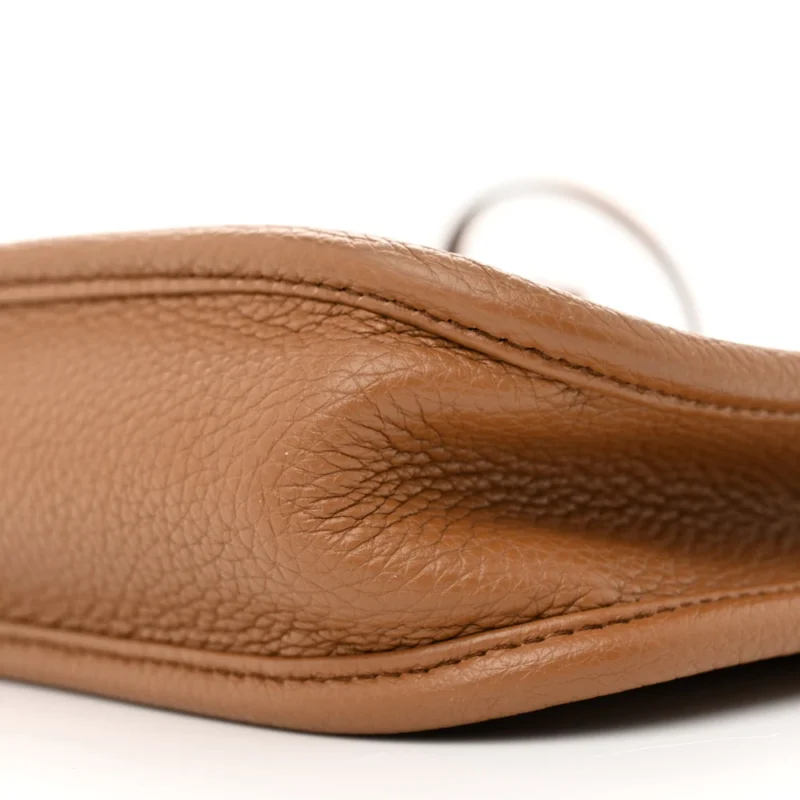 PRADA MINI HOBO MESSENGER BAG CARAMEL VITELLO DAINO LEATHER - Image 5