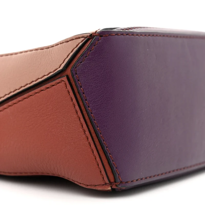 LUSHENTIC LOEWE PUZZLE BAG MINI | SPICE PUMPKIN CALFSKIN - Image 4