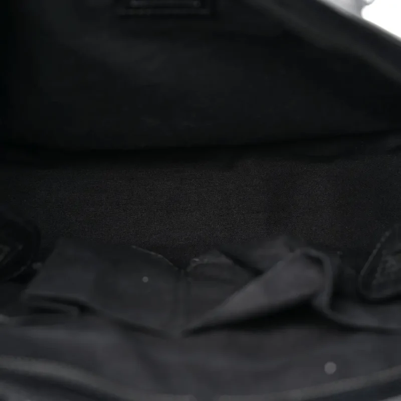 BALENCIAGA S CITY CLASSIC BLACK CROCODILE EMBOSSED MATTE SUPPLE LAMBSKIN LEATHER INCOGNITO HARDWARE - Image 7