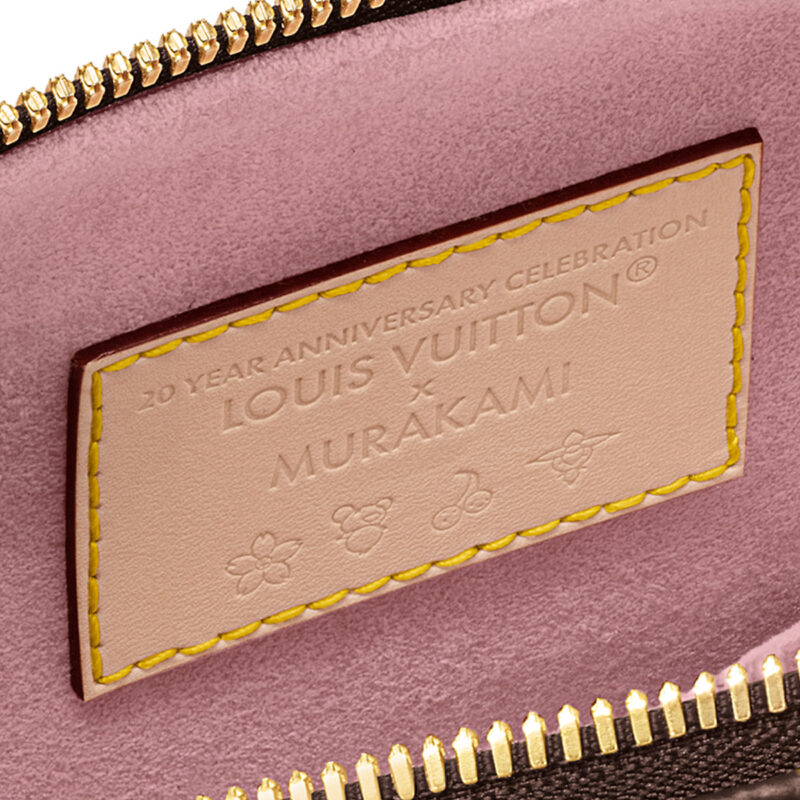 LOUIS VUITTON X TAKUMI MURAKAMI SPEEDYBANDOULIERE CHERRY BLOSSOM GOLD METAL ACCESSORIES SHOULDER HANDBAG FOR WOMEN BROWN - Image 6