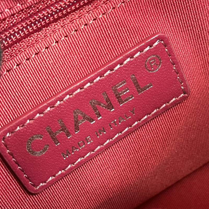 CHANEL BAG BLACK WITH WHITE QUILTED CALFSKIN LEATHER SHOULDER BAGS CROSSBODY BAGS - Image 10