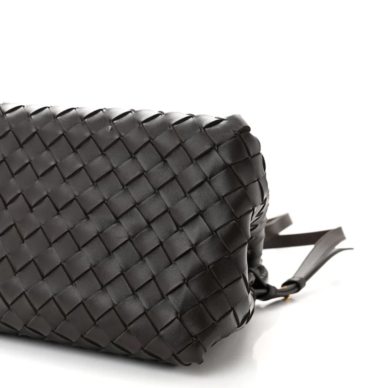 BOTTEGA VENETA SMALL INTRECCIATO PARACHUTE SHOULDER BAG FONDANT NAPPA LEATHER - Image 5
