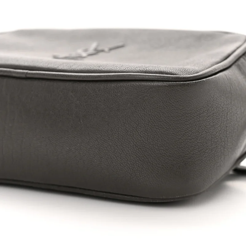 SAINT LAURENT SMALL LOU BELT BAG ASPHALT MONOGRAM LAMBSKIN LEATHER - Image 5