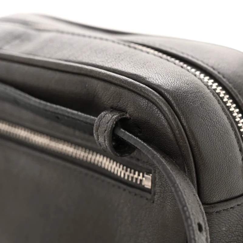 SAINT LAURENT SMALL LOU BELT BAG ASPHALT MONOGRAM LAMBSKIN LEATHER - Image 9
