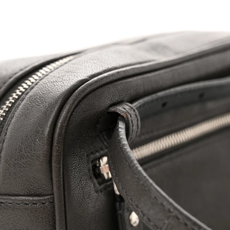 SAINT LAURENT SMALL LOU BELT BAG ASPHALT MONOGRAM LAMBSKIN LEATHER - Image 10
