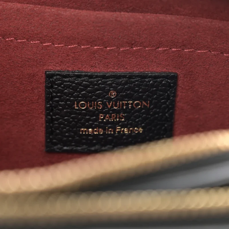 LOUIS VUITTON MULTI POCHETTE ACCESSOIRES PM BLACK/BEIGE GIANT MONOGRAM EMPREINTE LEATHER GOLD HARDWARE - Image 2