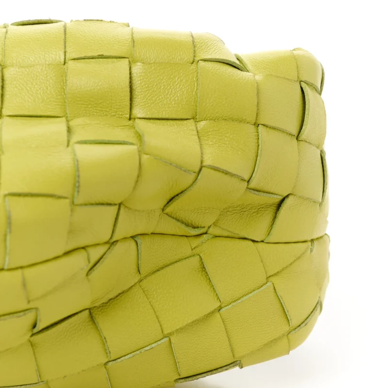 BOTTEGA VENETA MINI INTRECCIATO JODIE KIWI NAPPA LEATHER - Image 9