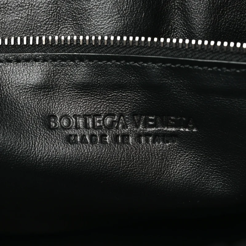 BOTTEGA VENETA SMALL INTRECCIATO JODIE BLACK NAPPA LEATHER - Image 2