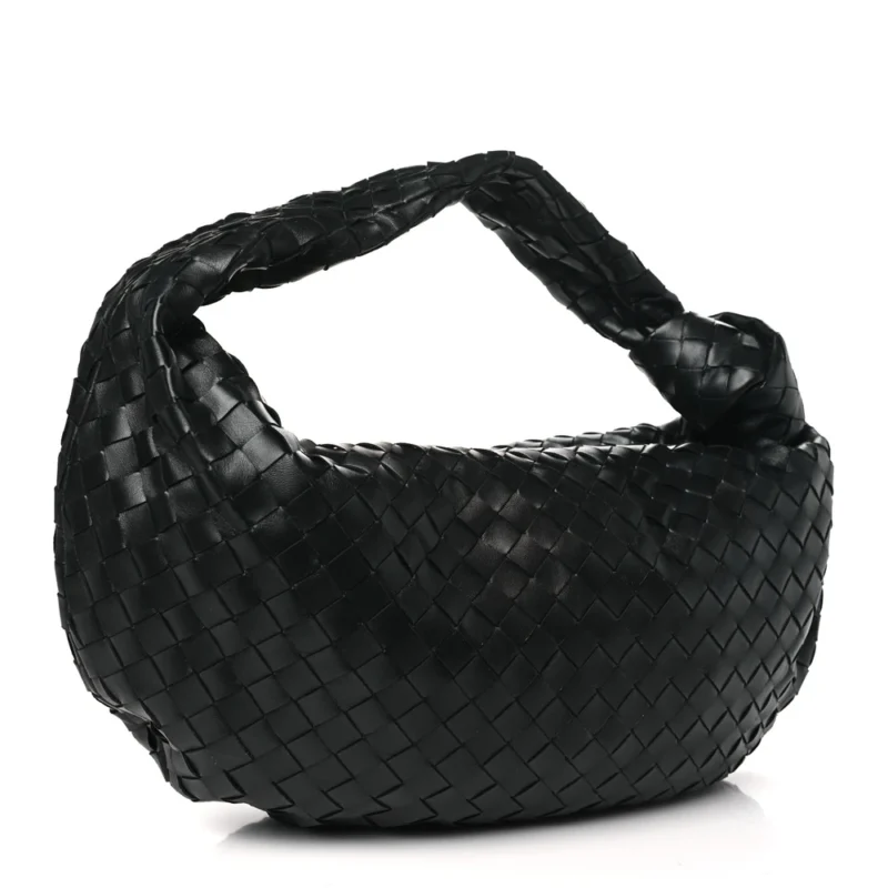 BOTTEGA VENETA SMALL INTRECCIATO JODIE BLACK NAPPA LEATHER - Image 3