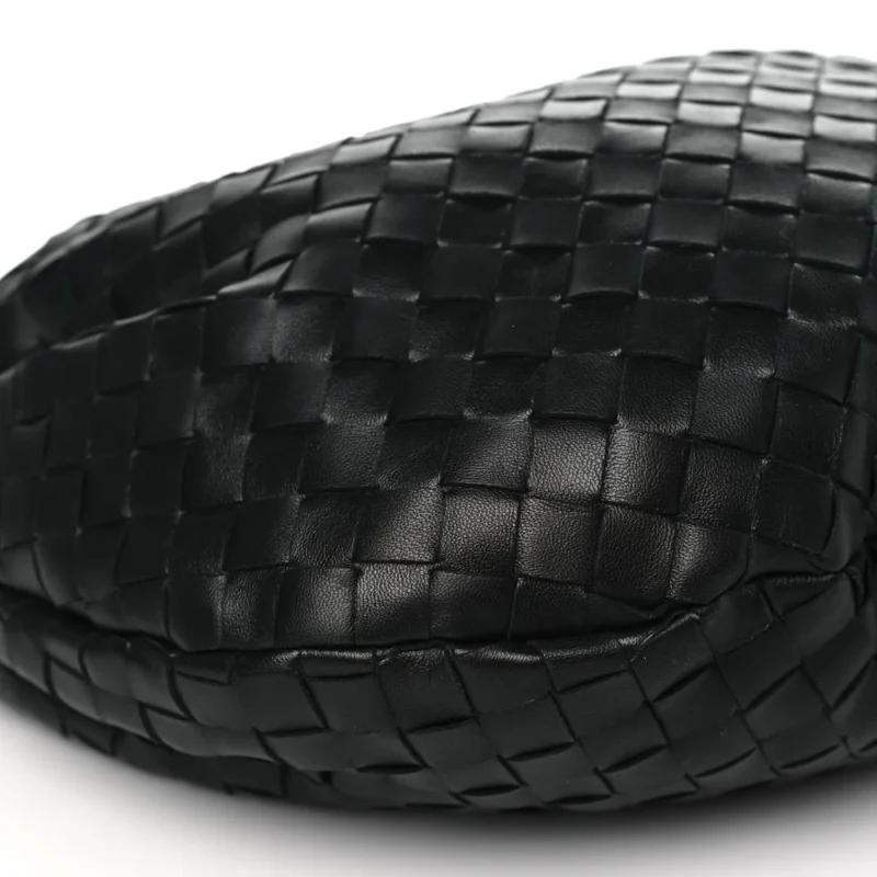 BOTTEGA VENETA SMALL INTRECCIATO JODIE BLACK NAPPA LEATHER - Image 4