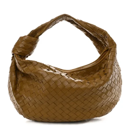 BOTTEGA VENETA SMALL INTRECCIATO JODIE ACORN NAPPA LEATHER