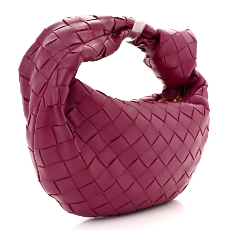 BOTTEGA VENETA MINI INTRECCIATO JODIE CINNABAR NAPPA LEATHER - Image 3