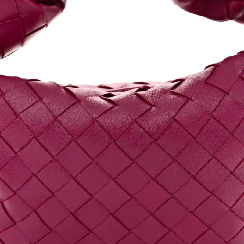 BOTTEGA VENETA MINI INTRECCIATO JODIE CINNABAR NAPPA LEATHER - Image 8