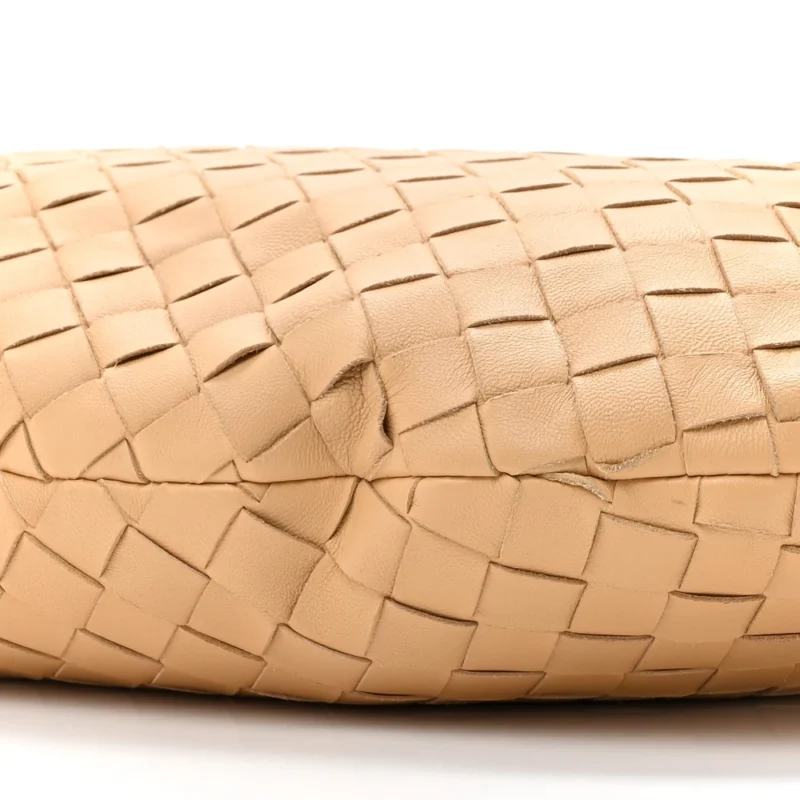 BOTTEGA VENETA MAXI INTRECCIATO TEEN JODIE HOBO ALMOND NAPPA LEATHER - Image 5