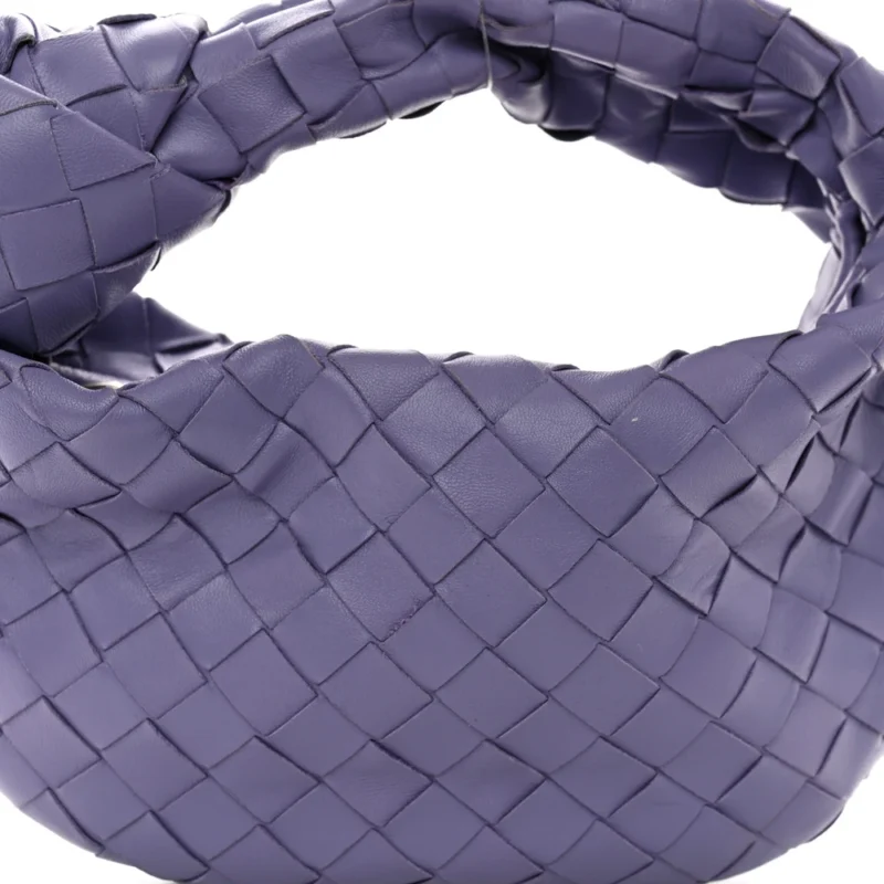 BOTTEGA VENETA MINI INTRECCIATO JODIE LAVENDER NAPPA LEATHER - Image 8