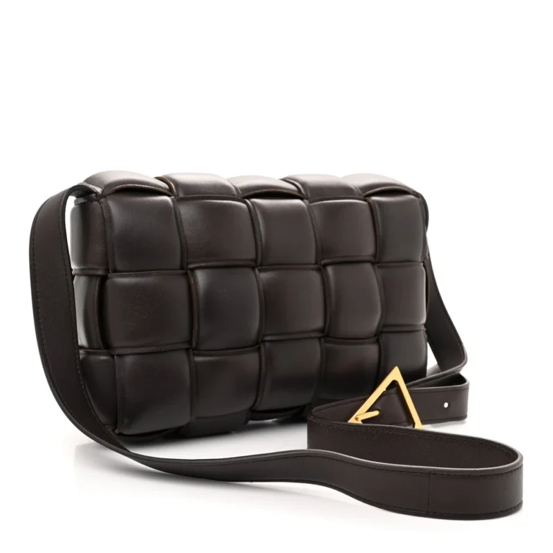BOTTEGA VENETA MAXI INTRECCIATO PADDED CASSETTE CROSSBODY BAG FONDENTE NAPPA LEATHER - Image 3
