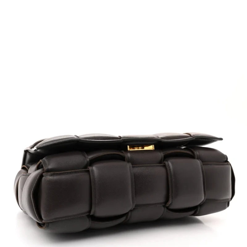 BOTTEGA VENETA MAXI INTRECCIATO PADDED CASSETTE CROSSBODY BAG FONDENTE NAPPA LEATHER - Image 6