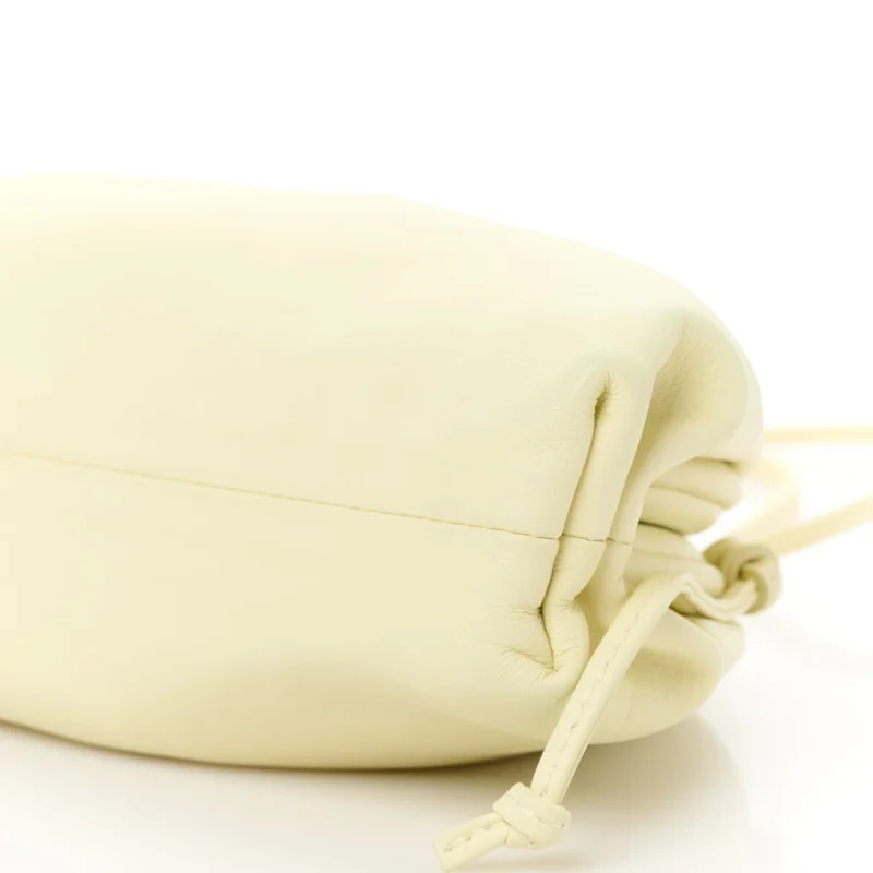 BOTTEGA VENETA MINI THE POUCH ZEST WASHED BUTTER CALF LEATHER - Image 5