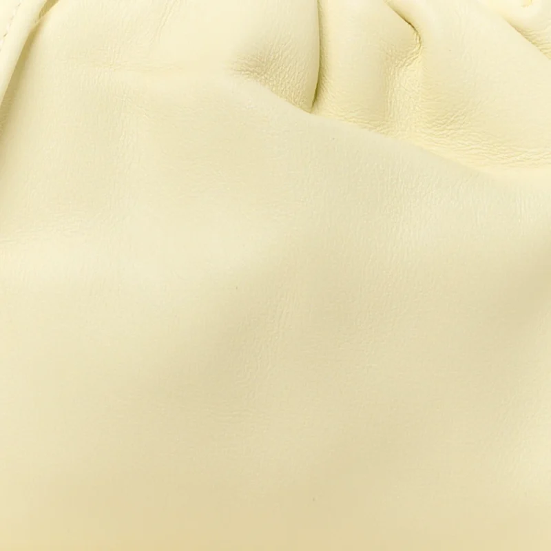 BOTTEGA VENETA MINI THE POUCH ZEST WASHED BUTTER CALF LEATHER - Image 8