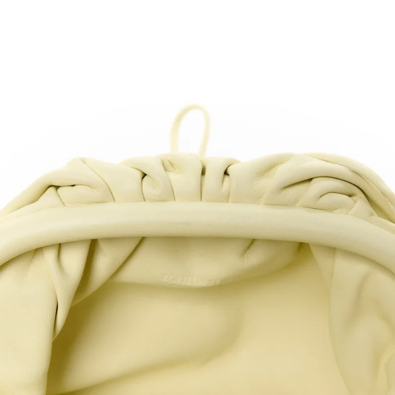 BOTTEGA VENETA MINI THE POUCH ZEST WASHED BUTTER CALF LEATHER - Image 9