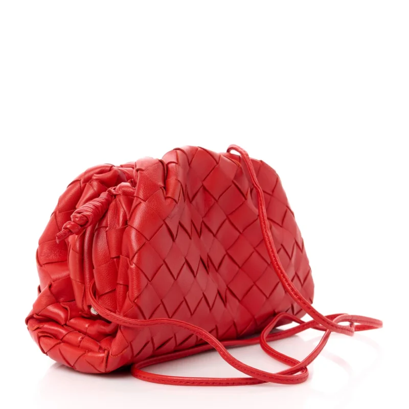 BOTTEGA VENETA MINI INTRECCIATO THE POUCH LOLLIPOP NAPPA LEATHER - Image 3