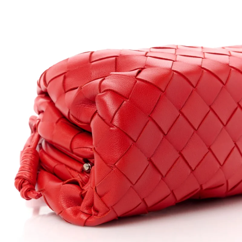 BOTTEGA VENETA MINI INTRECCIATO THE POUCH LOLLIPOP NAPPA LEATHER - Image 4
