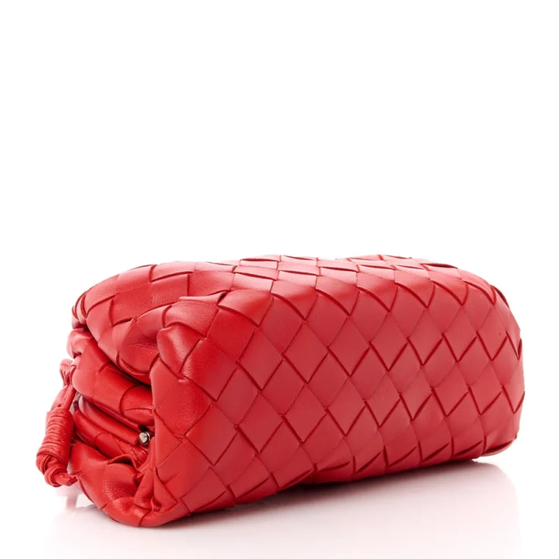 BOTTEGA VENETA MINI INTRECCIATO THE POUCH LOLLIPOP NAPPA LEATHER - Image 6