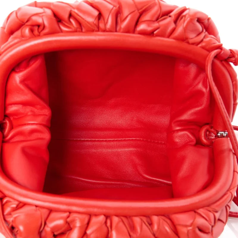 BOTTEGA VENETA MINI INTRECCIATO THE POUCH LOLLIPOP NAPPA LEATHER - Image 7