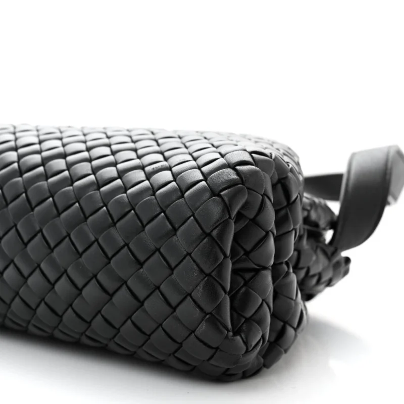 BOTTEGA VENETA SMALL INTRECCIATO PADDED THE HANDLE BLACK NAPPA LEATHER - Image 5