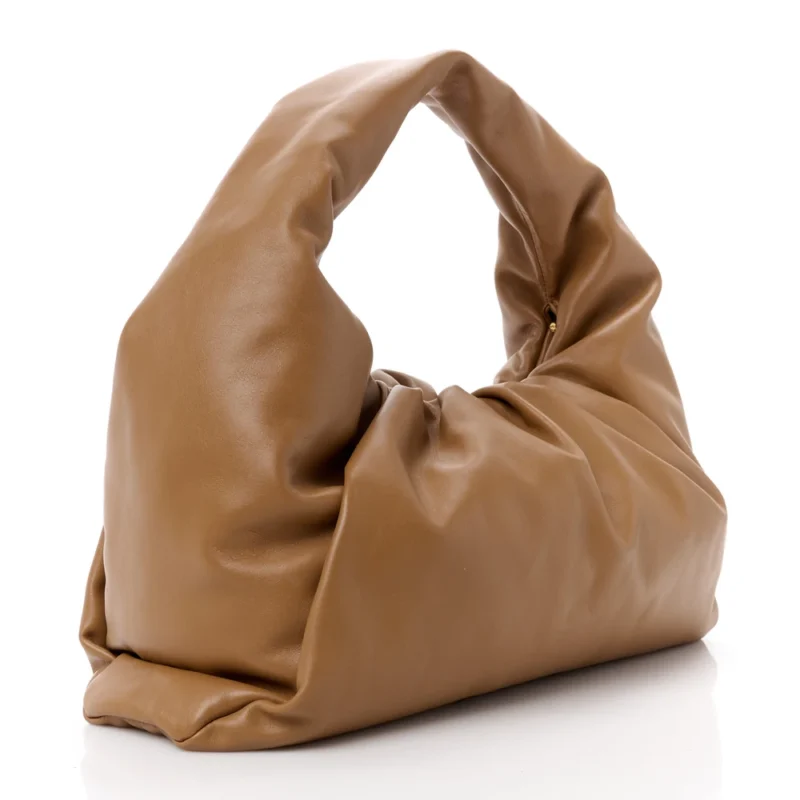 BOTTEGA VENETA SMALL THE SHOULDER POUCH CAMMELLO SMOOTH BUTTER CALF LEATHER - Image 3