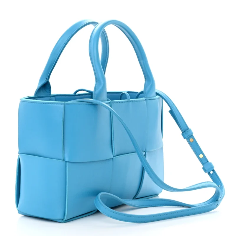BOTTEGA VENETA MAXI INTRECCIATO MINI ARCO TOTE POOL GRAINED CALFSKIN LEATHER - Image 3