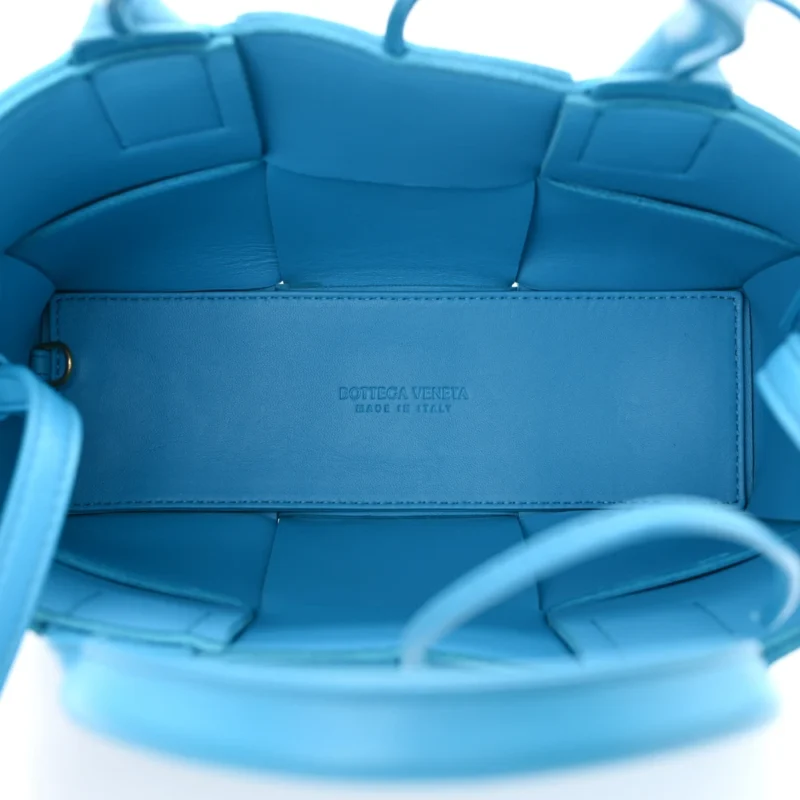 BOTTEGA VENETA MAXI INTRECCIATO MINI ARCO TOTE POOL GRAINED CALFSKIN LEATHER - Image 7