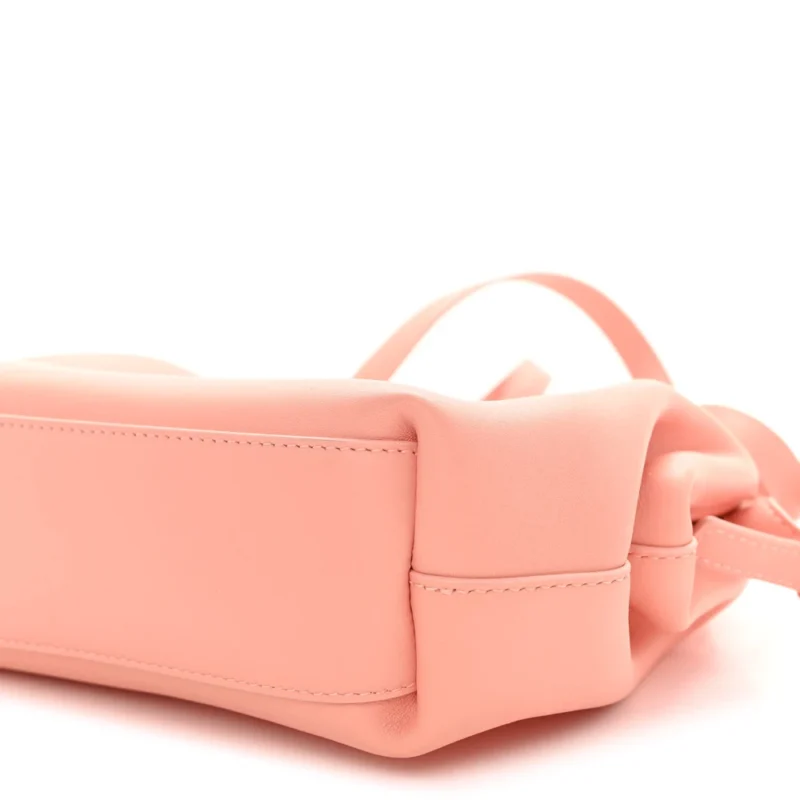 BOTTEGA VENETA SMALL THE POINT TRIANGLE BAG PEACHY CALFSKIN LEATHER INCOGNITO HARDWARE - Image 5
