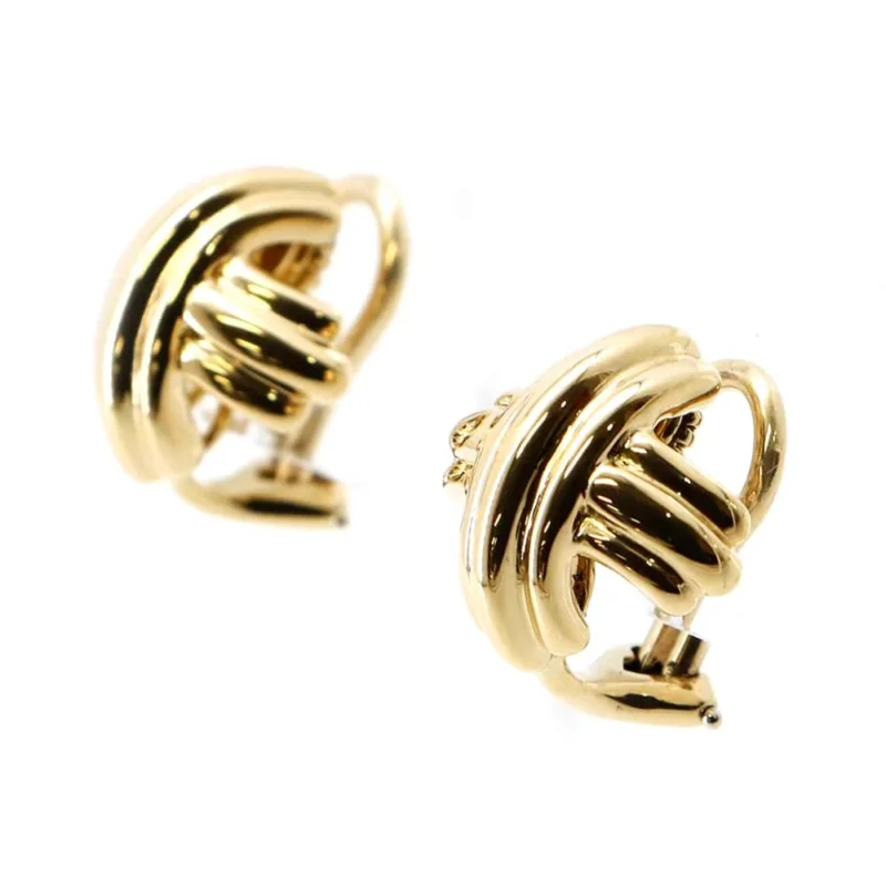 TIFFANY&CO. SIGNATURE CROSS EARRING - Image 2