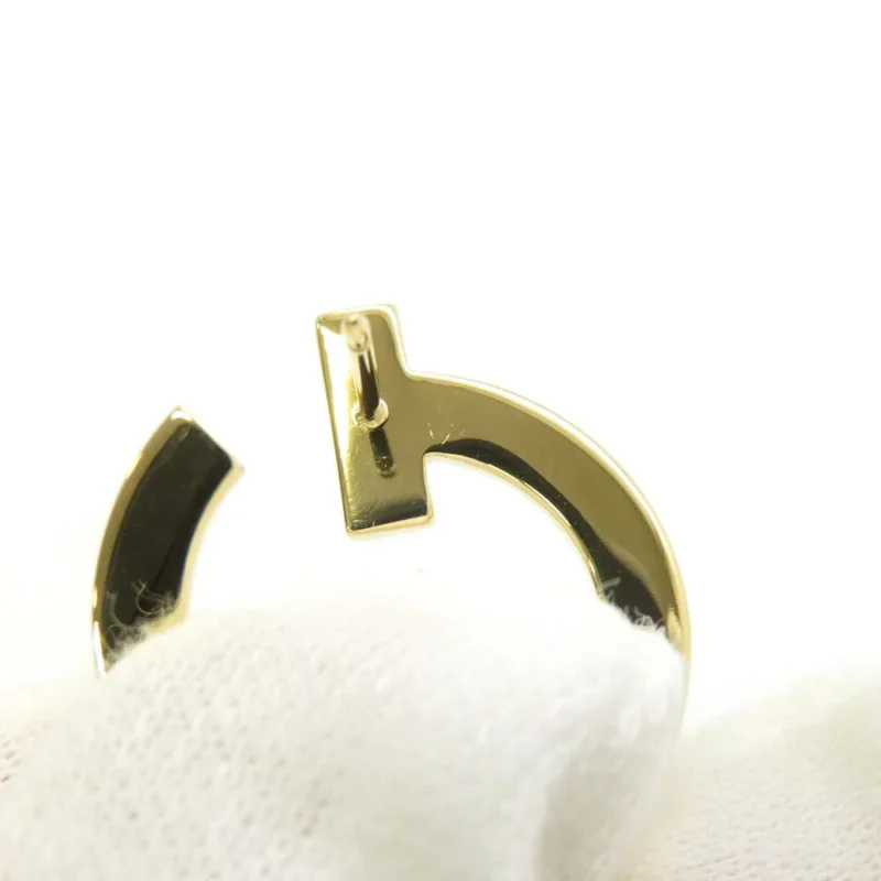 TIFFANY&CO. T ONE OPEN HOOP EARRINGS - Image 5
