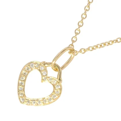 TIFFANY&CO. SENTIMENTAL HEART DIAMOND NECKLACE
