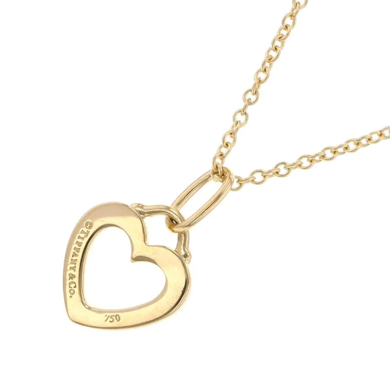 TIFFANY&CO. SENTIMENTAL HEART DIAMOND NECKLACE - Image 3