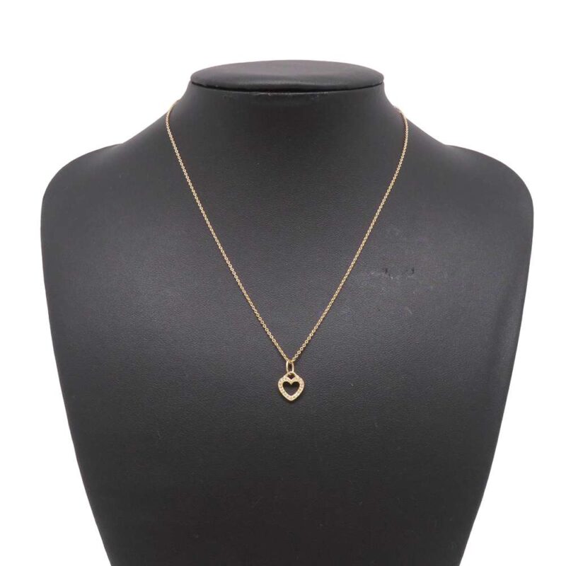 TIFFANY&CO. SENTIMENTAL HEART DIAMOND NECKLACE - Image 4