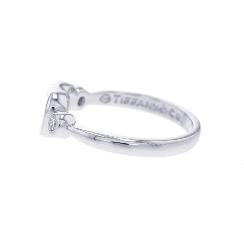 TIFFANY&CO. OPEN HEART DA EARRING - Image 2