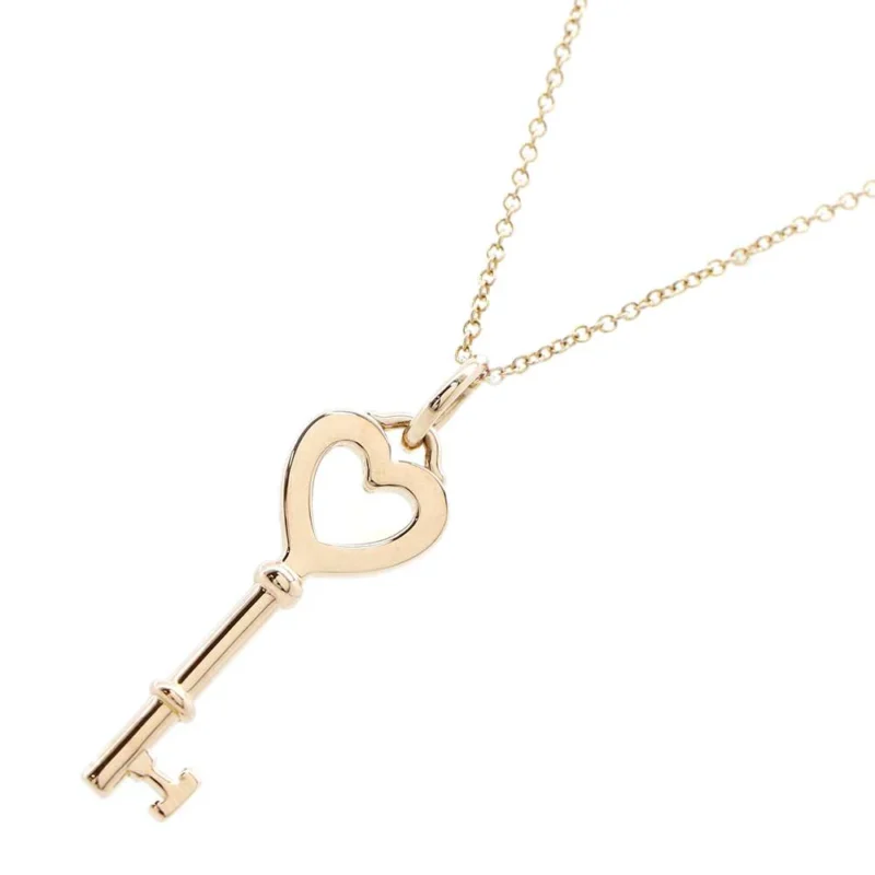 TIFFANY&CO. HEART KEY NECKLACE