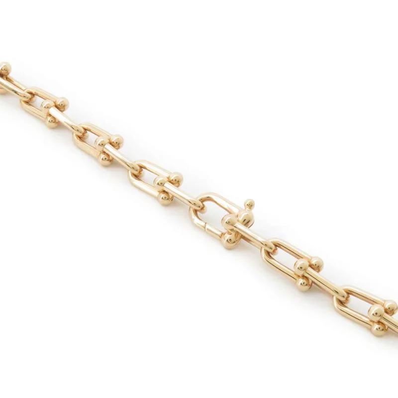 TIFFANY&CO. HARDWARE GRADUATED LINK NECKLACE - Image 4