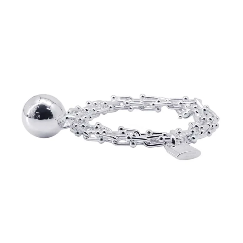 TIFFANY&CO. HARDWARE SMALL WRAP BRACELET - Image 2