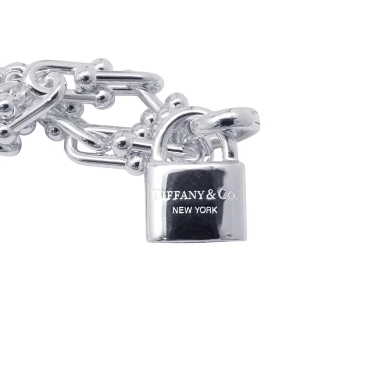 TIFFANY&CO. HARDWARE SMALL WRAP BRACELET - Image 9