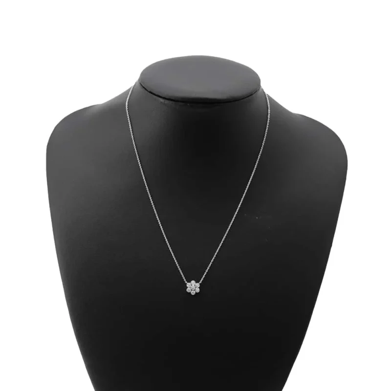 TIFFANY&CO. FLOWER NECKLACE - Image 4