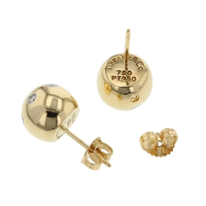 TIFFANY&CO. DOTS EARRINGS - Image 3